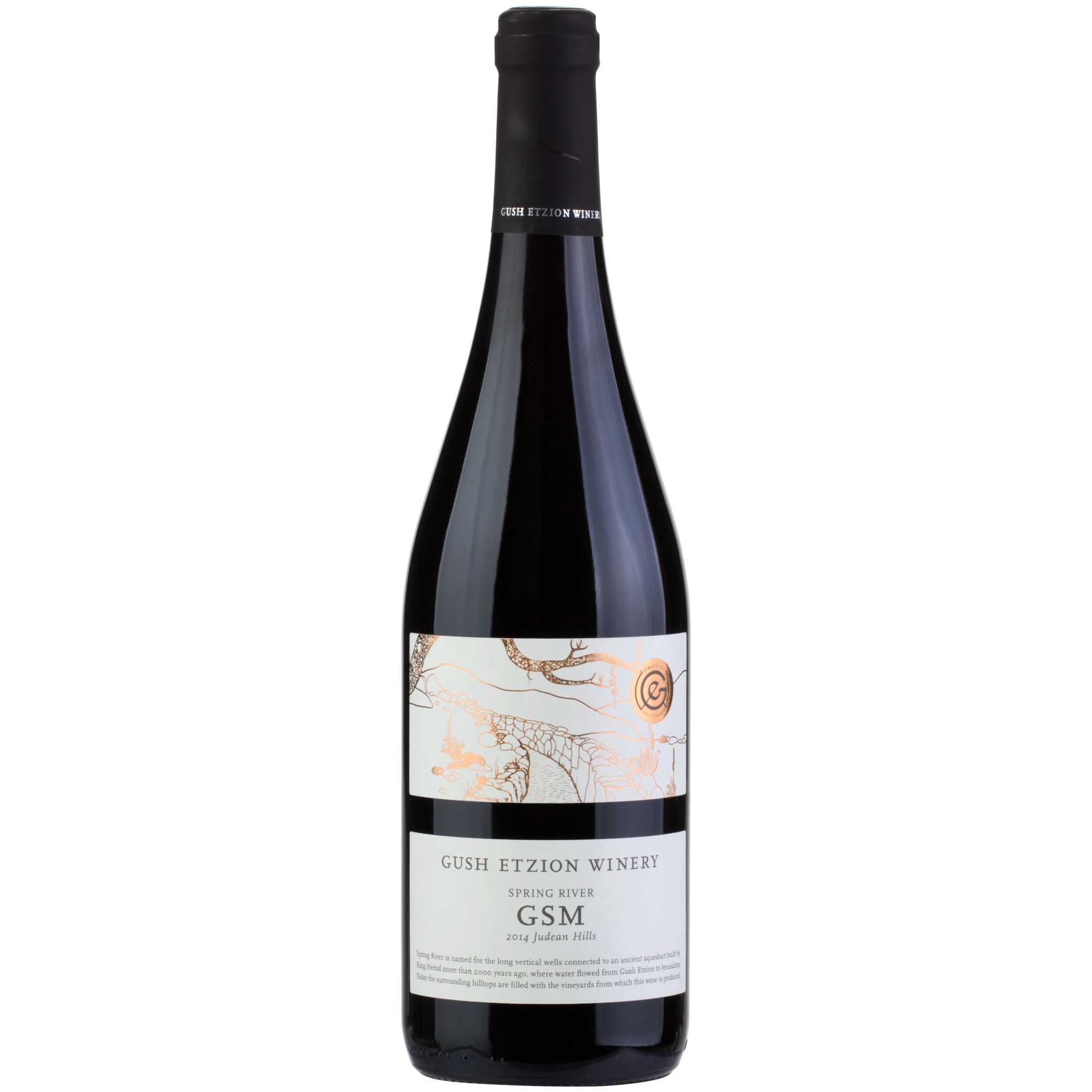 Gush Etzion Spring River G.s.m. - A Kosher Wine From Israel
